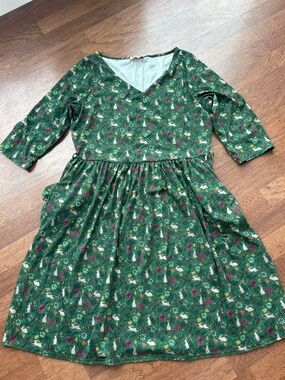 Cute rabbit dress with pockets
